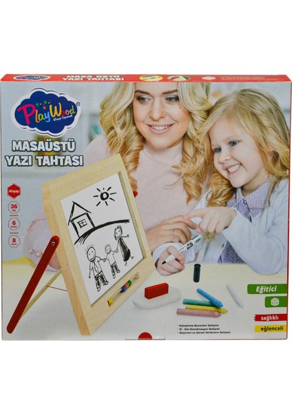 ONY-385 Ahşap Masaüstü Yazı Tahtası -Onyıl