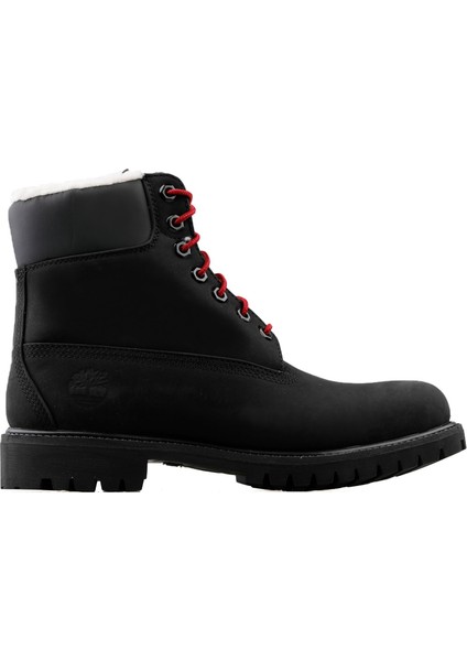 6 In Premium Fur Warm Lined Boot Erkek Günlük Bot TB0A2EDY0011 Siyah