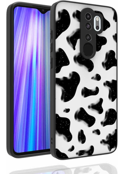 Xiaomi Redmi Note 8 Pro Kılıf Desenli Kamera Korumalı Parlak Nora Kapak