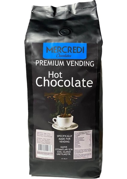 Otomat Sıcak Çikolata Tozu - Vending Hot Chocolate 1000 gr.