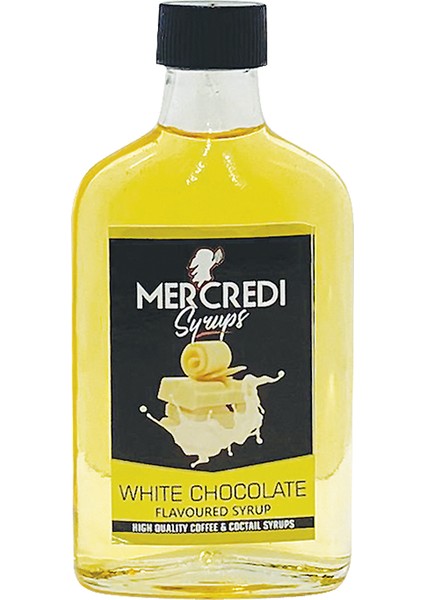 White Chocolate Beyaz Çikolata Kahve ve Kokteyl Şurubu 200 ml