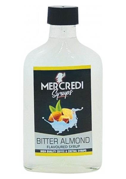 Bitter Almond Acı Badem Kahve ve Kokteyl Şurubu 200 ml