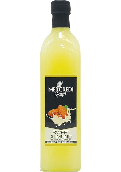 Sweet Almond Tatlı Badem Kahve ve Kokteyl Şurubu 750 ml