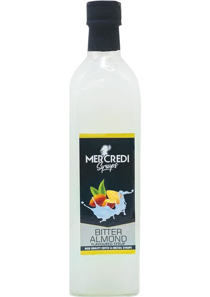 Bitter Almond Acı Badem Kahve ve Kokteyl Şurubu 750 ml