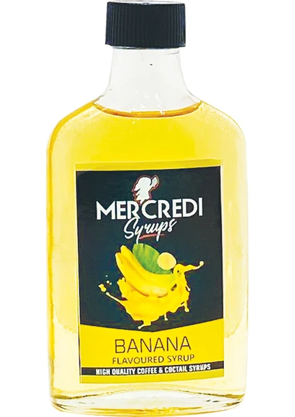 Banana Muz Kahve ve Kokteyl Şurubu 200 ml