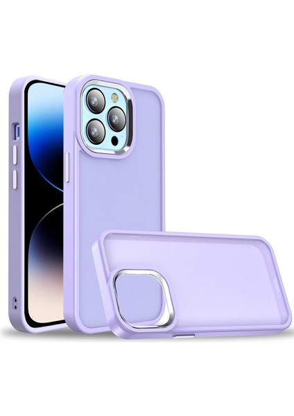 Iphone 14 Pro Kılıf Bumper Mat Epr + Ekran Koruyucu Nano