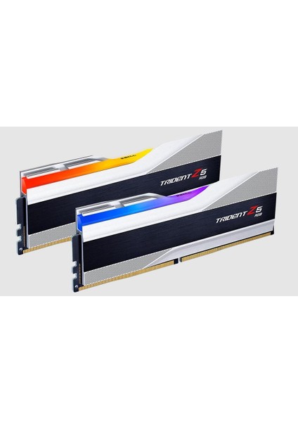 Gskıll Trident Z5 Rgb Silver DDR5-6000MHZ CL32 64GB (2X32GB) F5-6000J3238G32GX2-TZ5RS