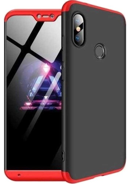 Xiaomi Mi A2 Lite Gkk Kılıf 360 Derece Tam Koruma