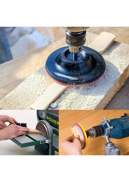 1000 Adet Cırt Zımpara 115 mm Spiral Avuç Taşlama Jumbo Paket 400 Kum
