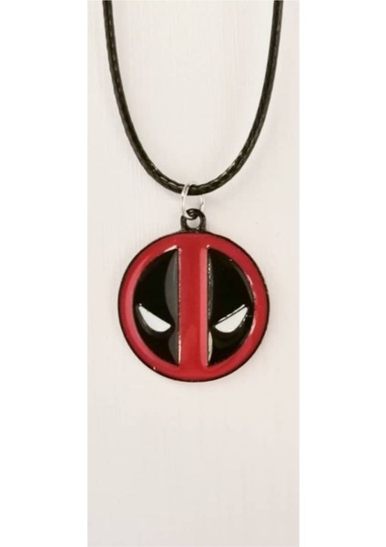 Marvel Deadpool Kolye Hediyelik Şık Aksesuar Kahraman Kolyesi