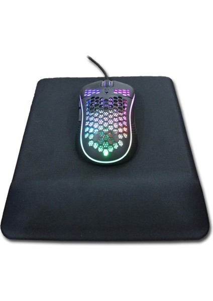 Tkz Lunatic Kare Ergonomik Suya Dayanıklı Bileklikli Mouse Pad