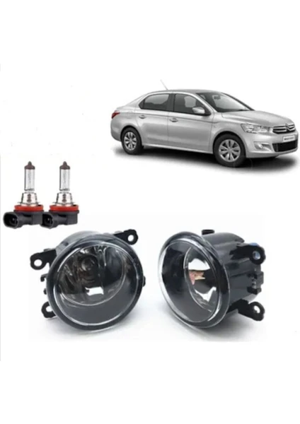 Citroen C-Elysee Sis Farı Set Oem: 8200074008