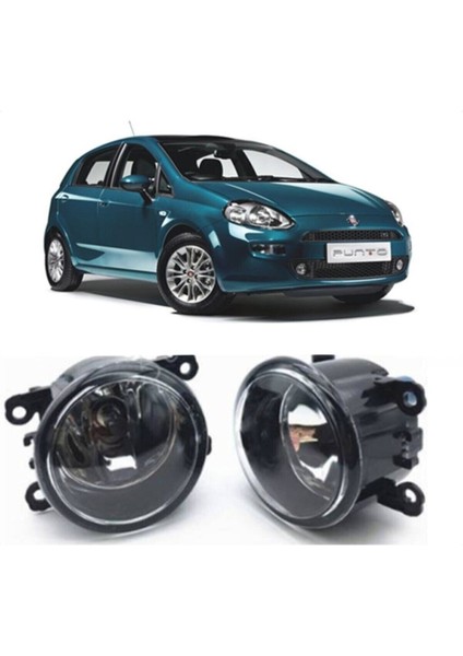 Fiat Punto 2013-2017 Sis Farı Set Oem: 8200074008 Uyumlu