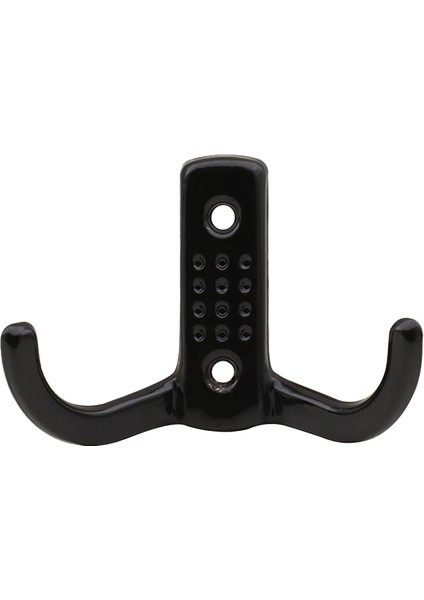 Vestiyer Duvar Askısı Dolap Elbise Askılığı Siyah Metal Askı