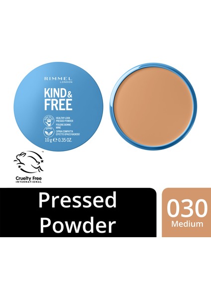 Rimmel London Pudra Kind Free Powder Medium NO:030