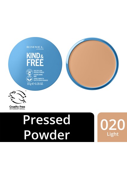 Pudra Kind Free Powder Light NO:020
