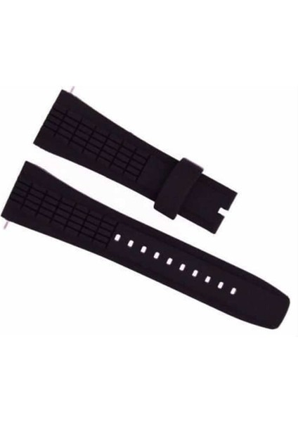 1. Kalite Silikon Saat Kordonu Seiko 26MM Velatura Muadil Kayış
