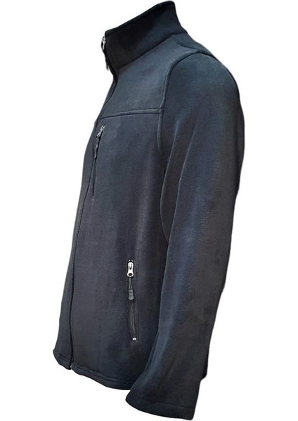 HPF066 Kalın Robalı Cepli Fermuarlı Erkek Polar Ceket fiyatları