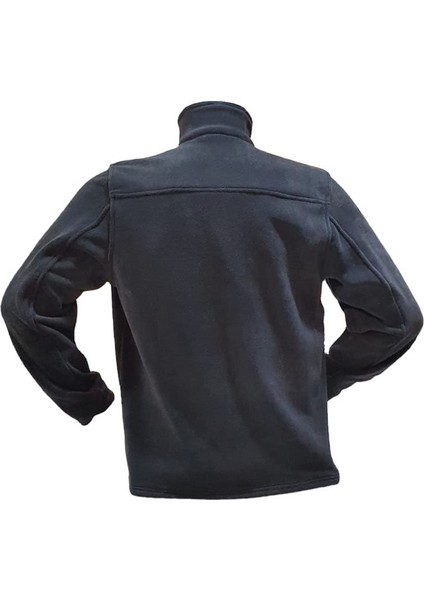 HPF066 Kalın Robalı Cepli Fermuarlı Erkek Polar Ceket modelleri