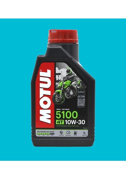 5100 10W30 4t Motosiklet Yağı 1 Litre