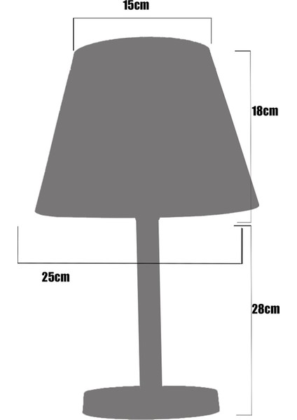 BBY Home & Design Abajur,modern Maso Model