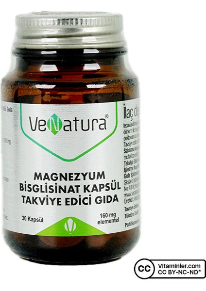 Magnezyum Bisglisinat 30 Kapsül