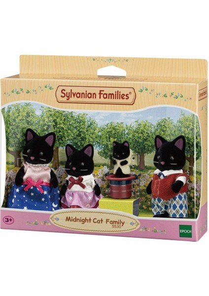 Adore Oyuncak 5530 Sylvanian Families Kara Kedi Ailesi +3 Yaş