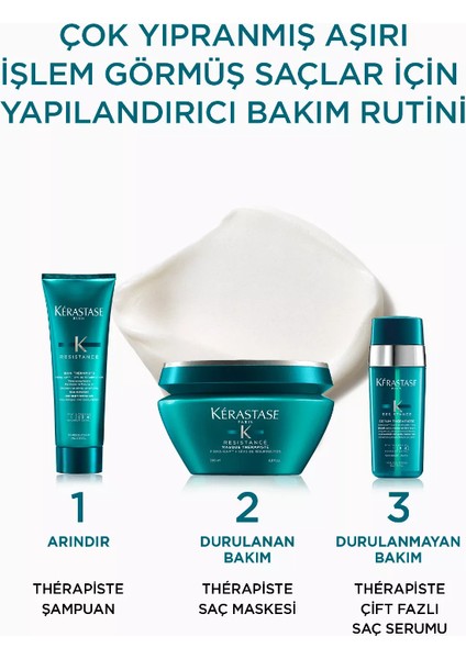 Resistance Therapiste Çok Yıpranmış Saçlar Için Maske 200 Ml fırsatları
