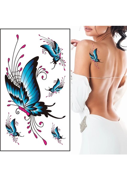 Tattoo Üç Boyutlu Dövme Geçici Dövme