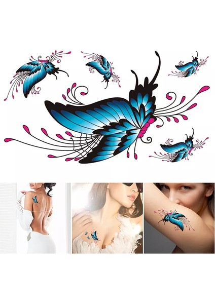 Tattoo Üç Boyutlu Dövme Geçici Dövme