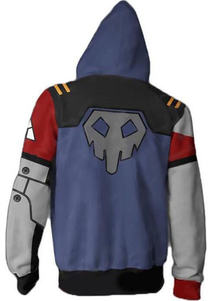 Borderlands Serisi 3D Sweatshirt Cosplay Anime 3D Sweatshirt Hoodie (Yurt Dışından)