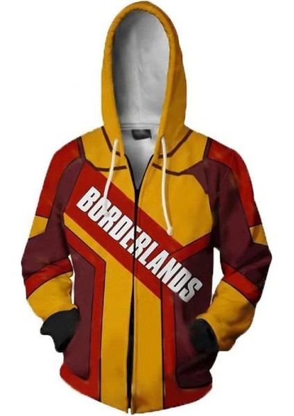 Borderlands Serisi 3D Sweatshirt Cosplay Anime 3D Sweatshirt Hoodie (Yurt Dışından)