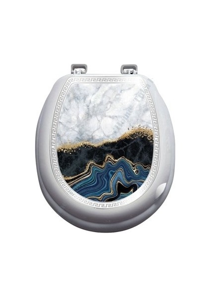 Lüks Sert Kapaklı Yumuşak Süngerli Klozet Kapağı