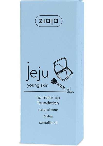 Jeju No Make-Up Foundation Natural Tone 30 ml