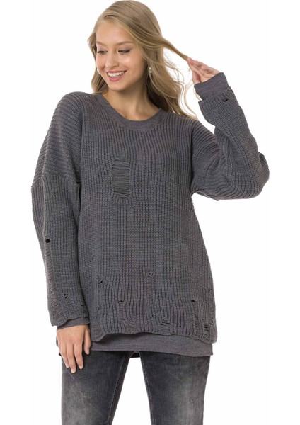 WP240 Vintage Salaş Yırtıklı Iki Kat Iç+Dış Triko fiyatları