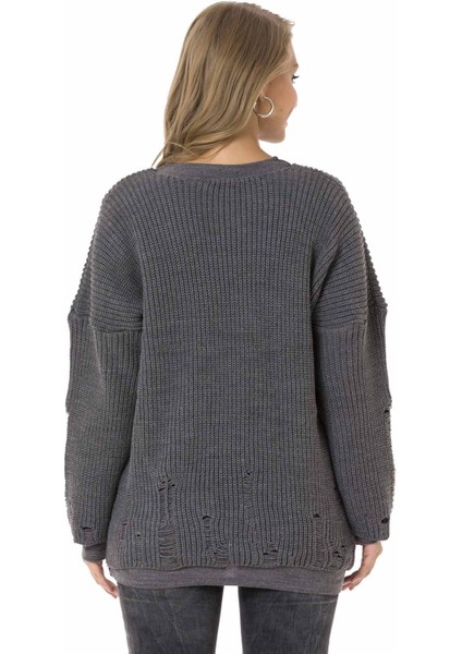 WP240 Vintage Salaş Yırtıklı Iki Kat Iç+Dış Triko fırsatları