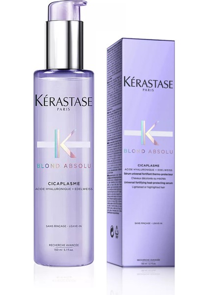 Blond Absolu Cicaplasme Açık Renkli Saçlar Için Isı Koruyucu Saç Bakım Serumu 150ML