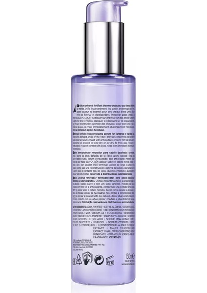 Blond Absolu Cicaplasme Açık Renkli Saçlar Için Isı Koruyucu Saç Bakım Serumu 150ML