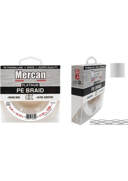 Platinum Pe 8x Örgü Ip 150 M Beyaz Makara Misina fırsatları
