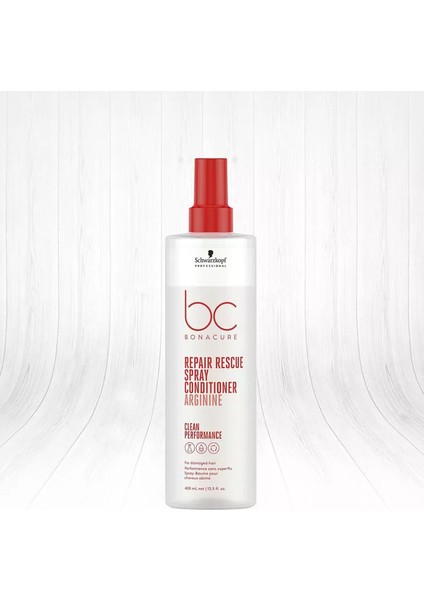 Bc Bonacure Repair Rescue Arginine Vegan Sulfate Free Spray Conditioner 400 Ml