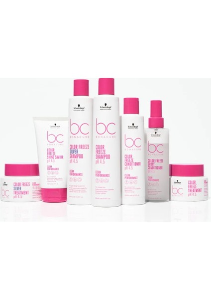 Bc Bonacure Color Freeze Ph 4.5 Boyalı Saçlar Için Vegan Sprey Saç Kremi 400 Ml