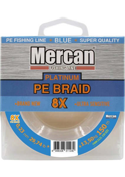 Pe Örgü Platinum 8x Ip Mavi 150 M Misina fiyatları