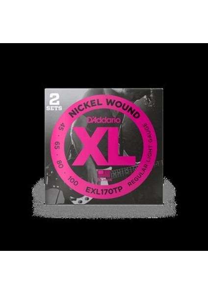EXL170TP Bas Gitar Teli (2 Set)