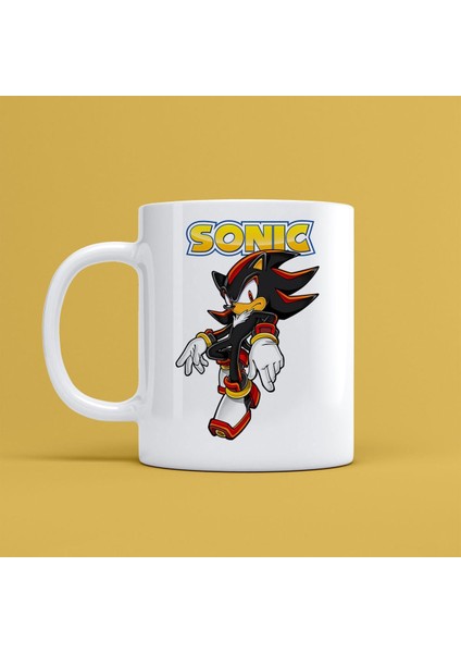 Sonic Tasarımlı Kupa Bardak Mr-24