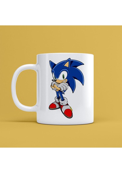 Sonic Tasarımlı Kupa Bardak Mr-25