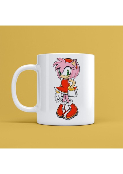 Sonic Tasarımlı Kupa Bardak Mr-26