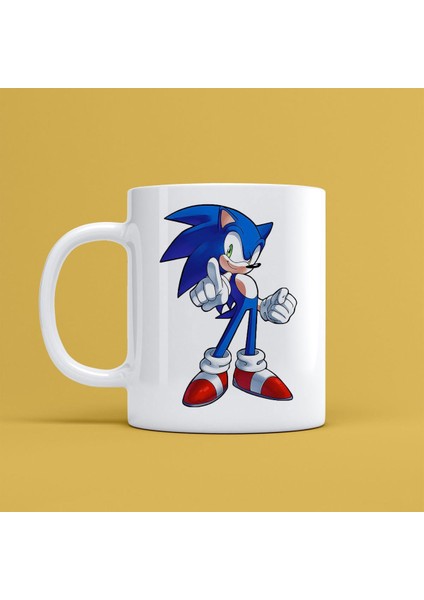 Sonic Tasarımlı Kupa Bardak Mr-27