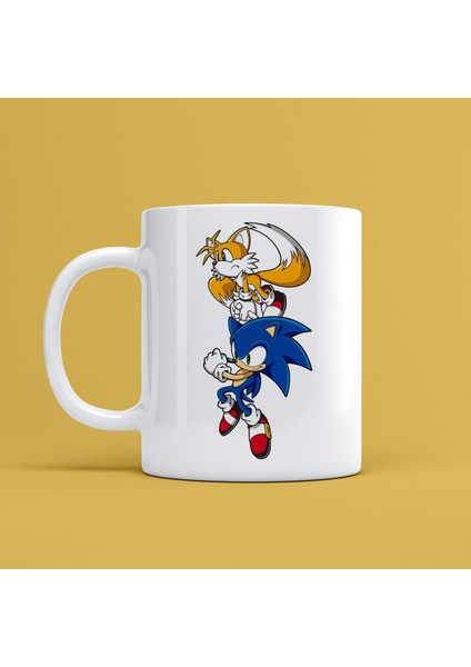 Sonic Tasarımlı Kupa Bardak Mr-28