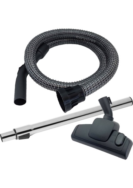Numatic Uyumlu Psp 370A Süpürge Çelik Telli Emiş Hortumu Başlığı Borusu
