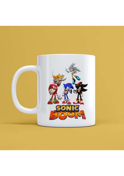 Sonic Tasarımlı Kupa Bardak Mr-06